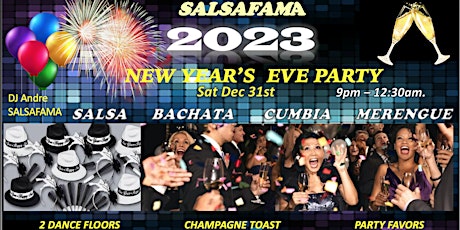 2023 NYE  Salsa Latin Party @ Lienzo Charro Mexican Bar & Grill in Temecula