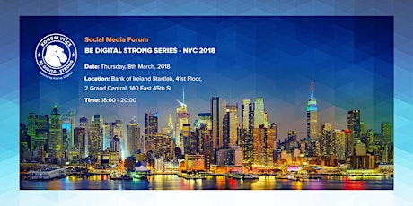 BE DIGITAL STRONG SERIES NYC 2018 primary image