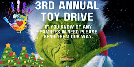SPREAD THE LOVE annual toy drive!  Come on out and share the holiday love