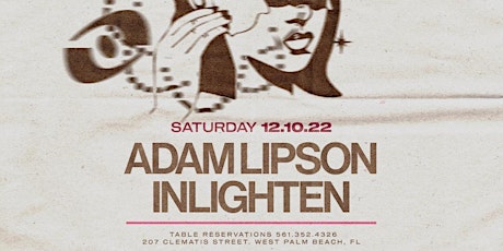 Saturday at Spazio: Adam Lipson, Inlighten