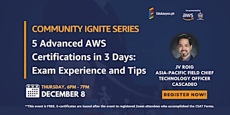5 Advanced AWS Certifications in 3 Days: Exam Experience and Tips