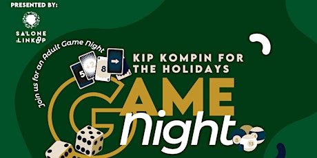 Kip Kompin for di Holiday: Virtual Games Night - Salone LinkUp