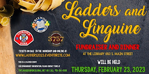 Ladders and Linguine Fundraising Dinner 2023