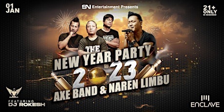 The Axe Band & Naren Limbu, New Year Celebration/DJ Night, 2023