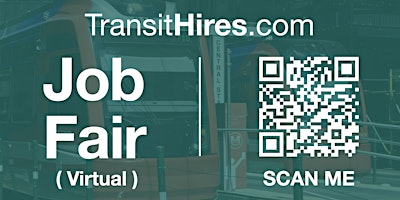 Immagine principale di #TransitHires Virtual Job Fair / Career Expo Event 