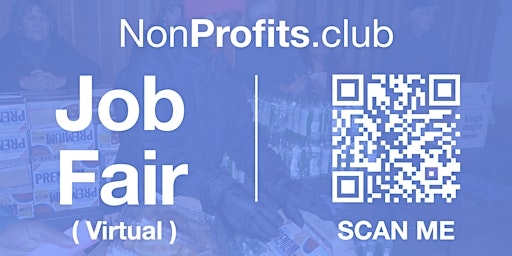 Immagine principale di #NonProfits Virtual Job Fair / Career Expo Event #Online 