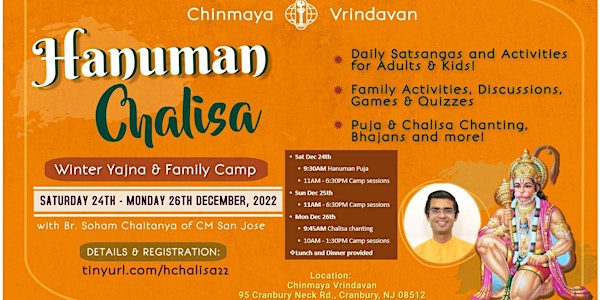 Hanuman Chalisa Family Camp by Br. Soham Chaitanya