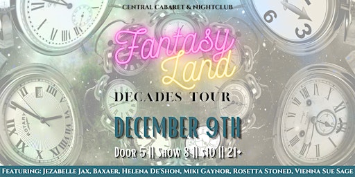 Fantasy Land: Decades Tour