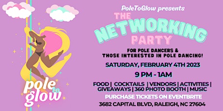 #PoleToGlow - Pole Dance Networking Party