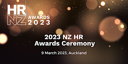 NZ HR Awards Ceremony 2023