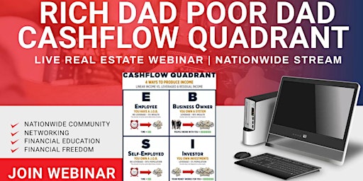 Imagen principal de Cashflow Quadrant Real Estate Webinar