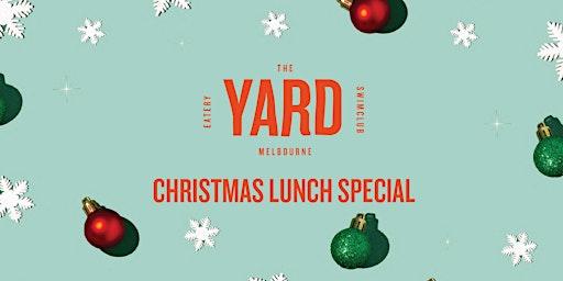 Christmas Lunch at The Yard!