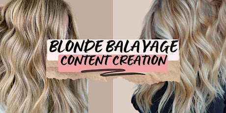 MA | Blonde Balayage & Content Creation