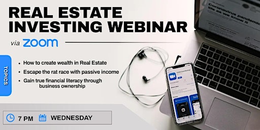 Primaire afbeelding van Passive Income Retirement | Real Estate Breakdown Webinar