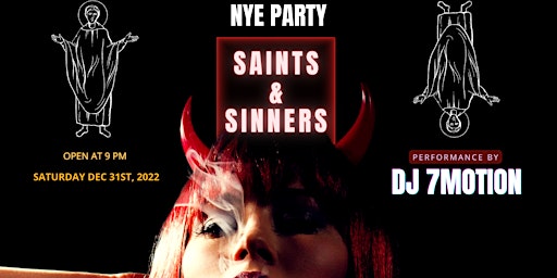 Saints and Sinners NYE Party @ Tabak Co.