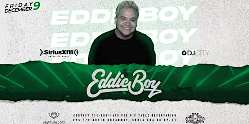 Red Hot Friday Night DJ Eddie Boy