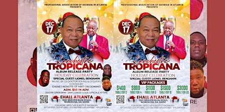 Tropicana Album Release Party - Holiday Celebration