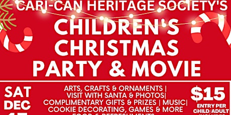 CCHS Children's Christmas Party and Movie Night  primärbild