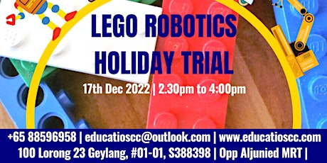 Lego Robotics Holiday Free Trial Class