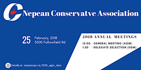 Annual General Meeting & DSM - Nepean Conservative Association primary image