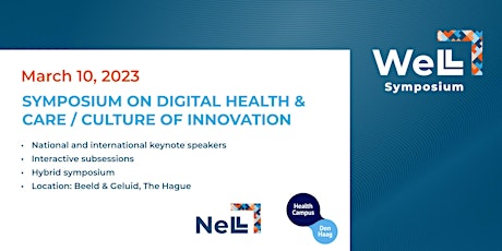 WeLL Symposium Digital Health & Care/Culture of Innovation