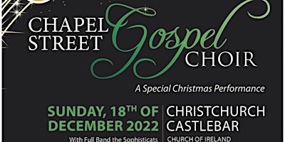 Chapel Street Gospel Choir: A Special Christmas Performance (Early Evening)