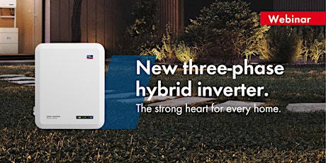 New three-phase hybrid inverter SMA Sunny Tripower Smart Energy