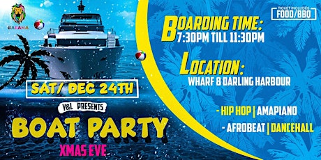 Join The Biggest AFROBEATS, AMAPIANO, DANCEHALL & HIPHOP BOAT PARTY in SYD! primary image