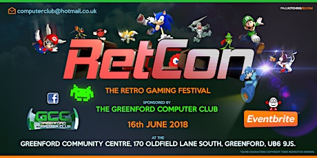 RetCon - The Retro Gaming Festival primary image