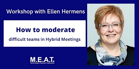 Hauptbild für How to Moderate difficult Teams in Hybrid-Meetings