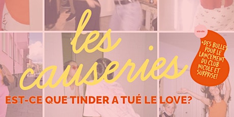 Primaire afbeelding van Est-ce que Tinder a tué le love? - Les Causeries