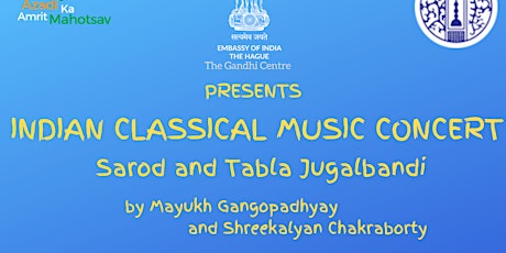 Indian Classical Music Concert - Sarod and Tabla Jugalbandi