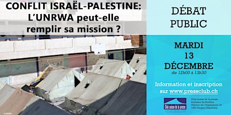 Conflit Israël-Palestine : L’UNRWA peut-elle remplir sa mission ?