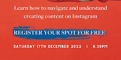 Instagram Workshop -How to navigate and create content
