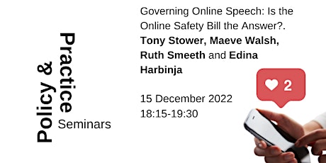 Governing Online Speech: Is the Online Safety Bill the Answer?