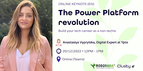 Online event: The Power Platform revolution
