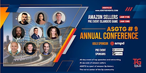 Amazon Sellers Event/Meetup ASGTG  2023: E-COMMERCE  (9TH) ASGTG