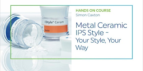 Primaire afbeelding van Mastering Metal Ceramics with IPS Style