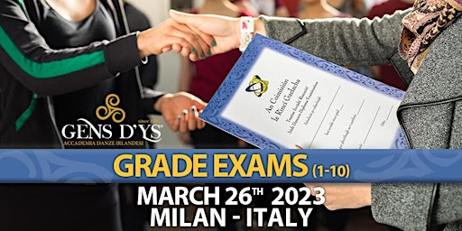 Milano - Grade exams 2023