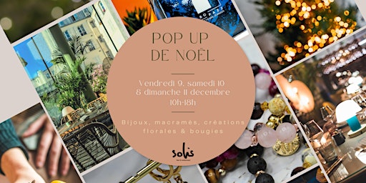 Pop up store de Noël au Solis