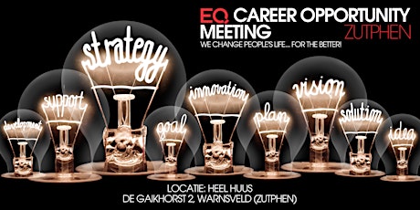 EQ Career Opportunity Meeting Zutphen