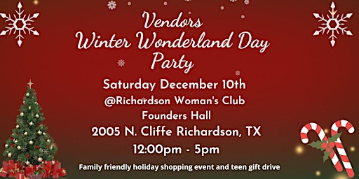 Winter Wonderland  Family Friendly Day Party