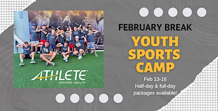ATH-North Houston: February Break Youth Sports Performance Camp