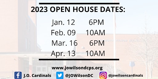 J.O. Wilson Elementary Open House