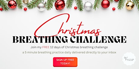 12 days of Christmas breathing challenge!