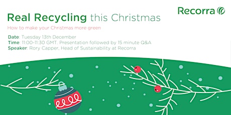 Real Recycling: How to make your Christmas more green