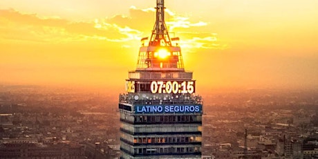 Amanecer en la CDMX, desde la Torre Latinoamericana