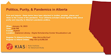 Politics, Purity, & Pandemics in Alberta