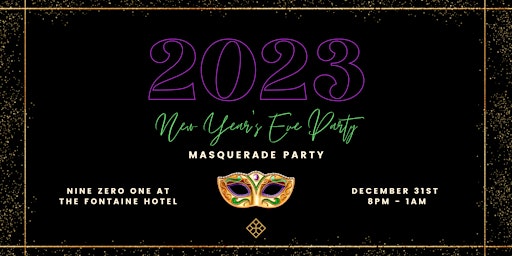 Masquerade New Year's Eve Bash