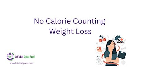 No Calorie Counting Weight Loss - 5  Sessions  - Starts January 5th primary image
